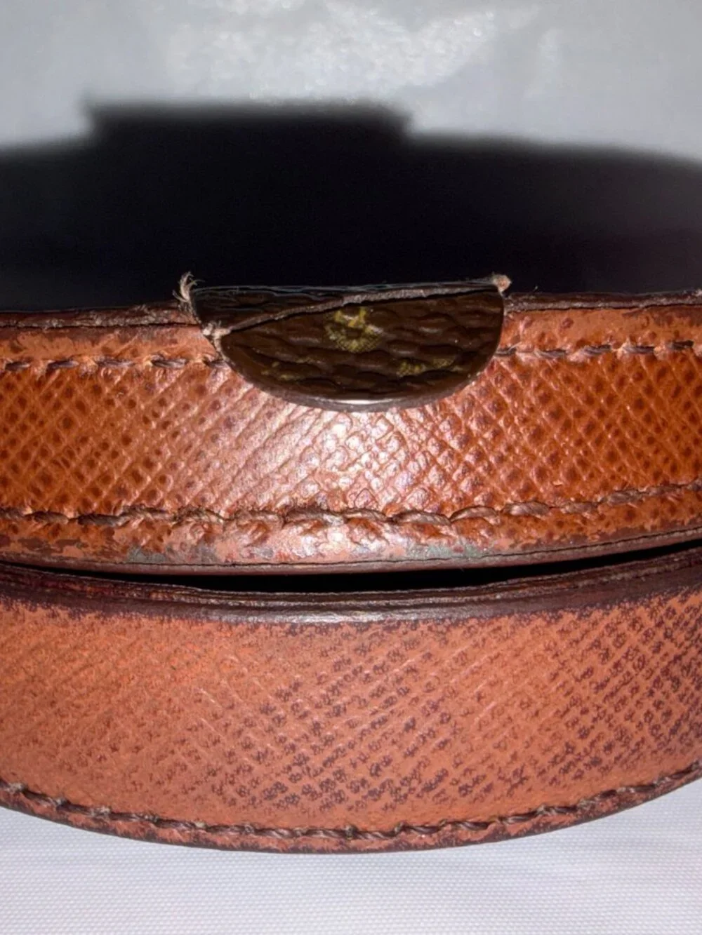 Louis Vuitton/LV 2002 Monogram Coin Pouch, Porte Monnaie Cuvette Wallet